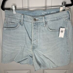 Old Navy Women's Denim Shorts in Light Blue